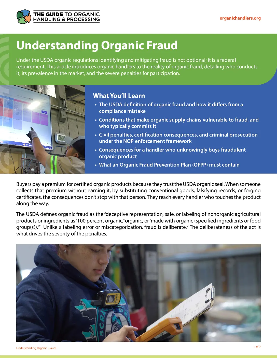 Understanding Organic Fraud