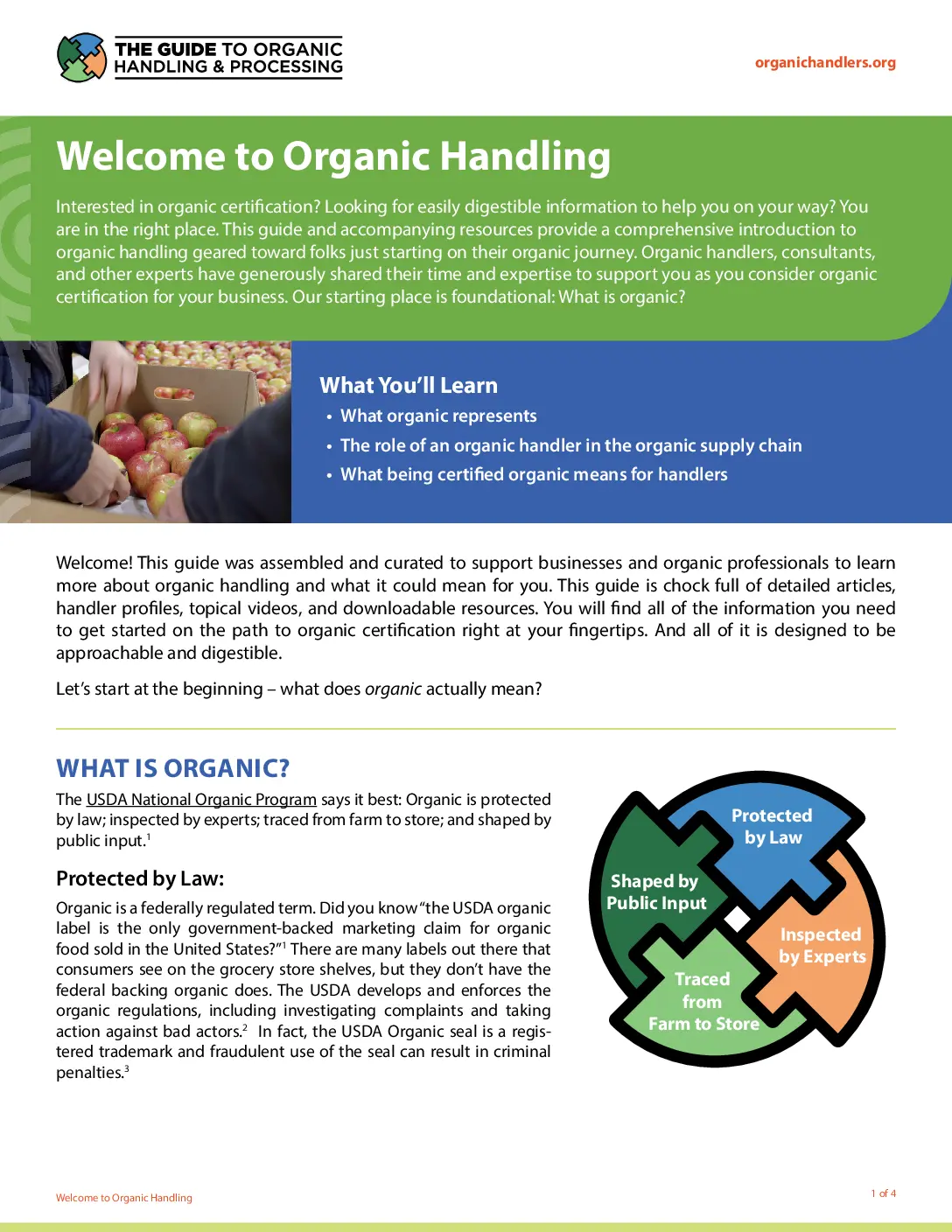 Welcome to Organic Handling