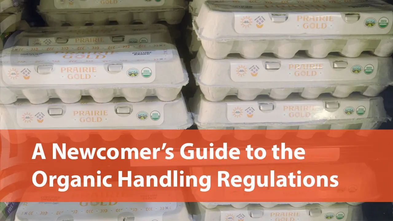 A Newcomer’s Guide to Organic Handling